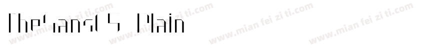 TheSansC5 Plain字体转换